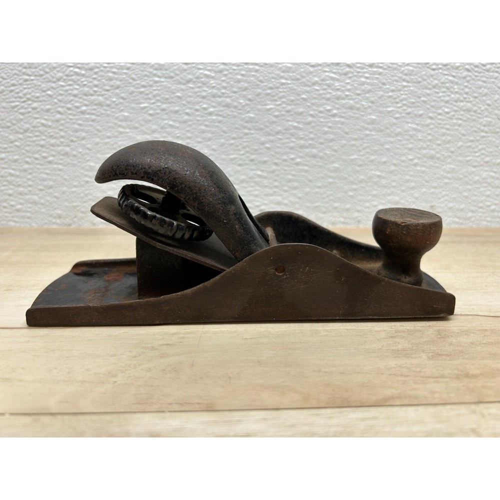 Vintage Wood Mini Planer Hahd Tool Made In USA